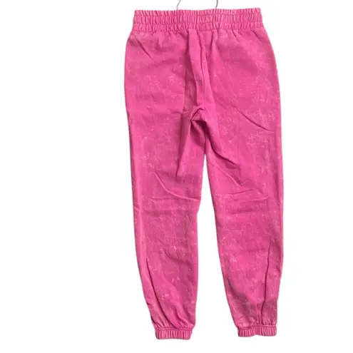 Barbie Sweatpants Women’s Pink Joggers Fleece Embroidered Elastic waist Black