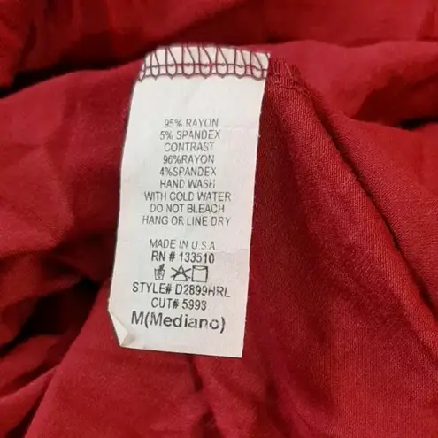 Sweet Claire Burgundy Navy & White Striped Short Sleeve ModCloth Dress by Medium