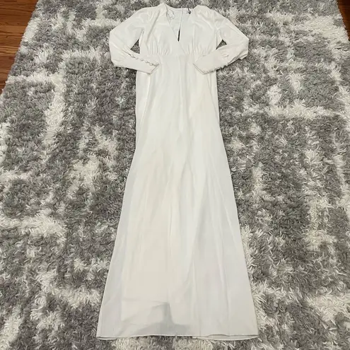 Joanna August Page Column Long Sleeve Gown 10