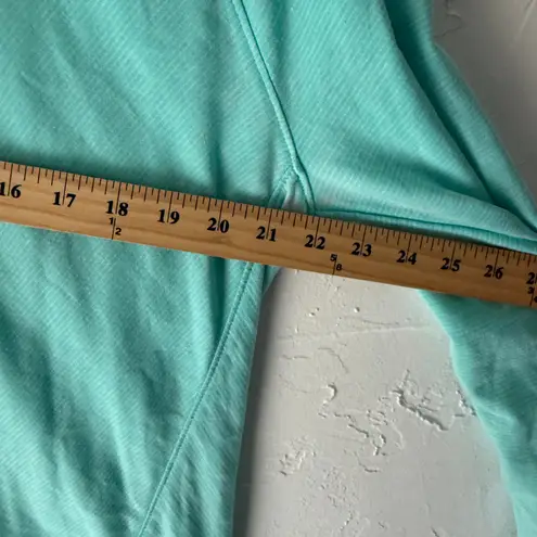 Green Tea Spearmint Long Sleeve Pullover Top XXL High Low Hem Sweater