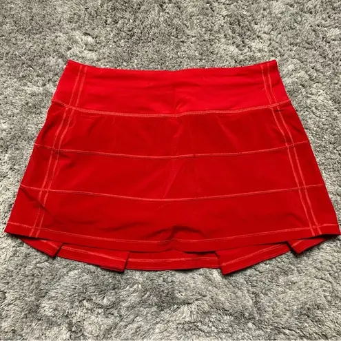 Lululemon NWOT  Pace Rival Skirt *Dark Red