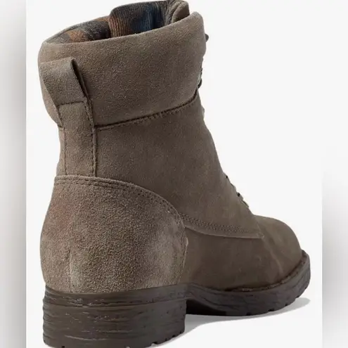 Born Codi Leather Lace Up Biker Moto Combat Boots New Women's size 9 M New Brown