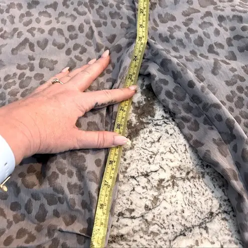 Sundry  Anthropologie Gray Leopard‎ Camo Joggers Size 29 - Image 8