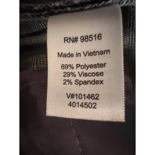 Coldwater Creek Gray Natural Fit Trouser Pants Women's Size 12 Career Casual - Image 4