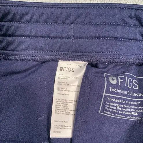FIGS   navy Blue jogger scrub Pants