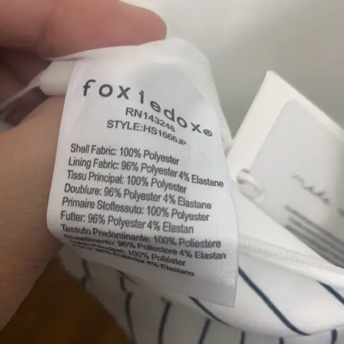 Foxiedox NWT Striped Flared Leg Jumpsuit