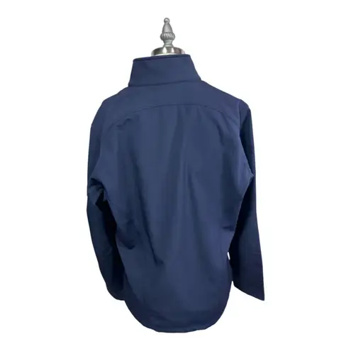 Core 365 by North End Logic Navy Softshell Jacket One America Logo Women's L Blue Size L