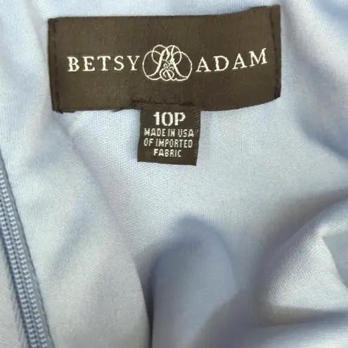 Betsy and Adam Women's Gather Maxi Evening Dress