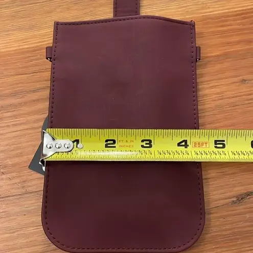 K. Carroll Accessories Red Crossbody Pouch Purse RFID Protection Travel NEW