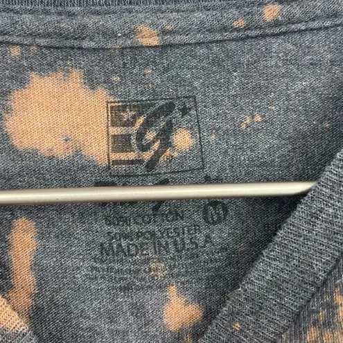 NC State Wolfpack Custom One Of A Kind Reverse Dyed Graphic Tee SZ M Size M