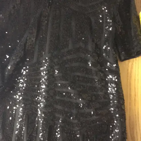 Womens Super Sexy Sequined Dress V