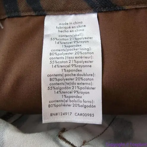 We Wore What NEW Tiger Stripe Piped Stiletto Slit The Icon Jeans, 29