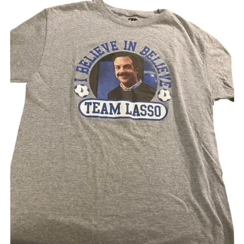 TED LASSO “I Believe in Believe” Team Lasso Gray T