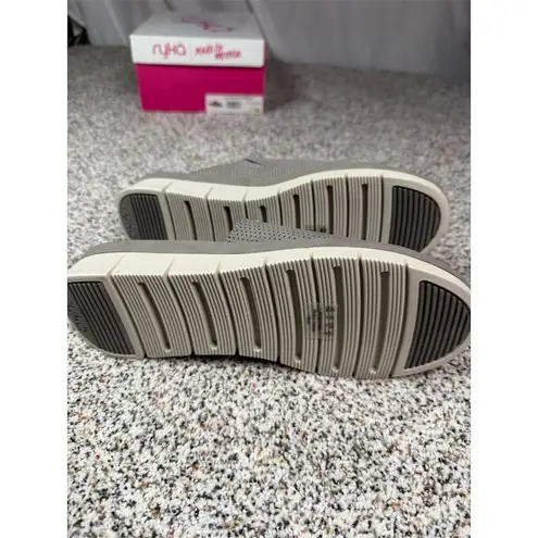 Ryka Women's Slide Sandals Charcoal Gray Size 11M Casual Slip On