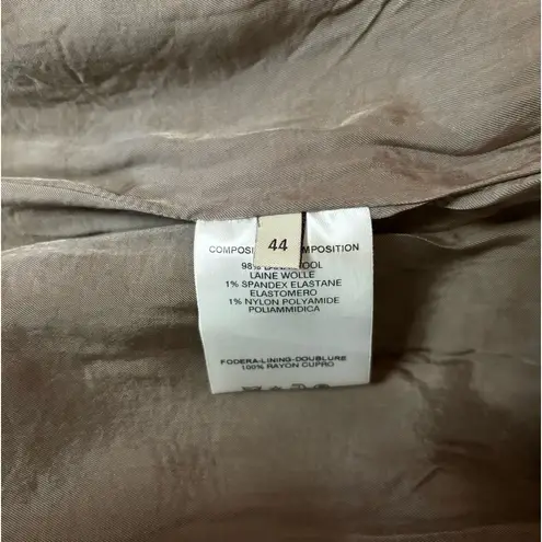 Stella McCartney Tweed Green Wool Blend Pencil Skirt | EU Size 44 | EUC