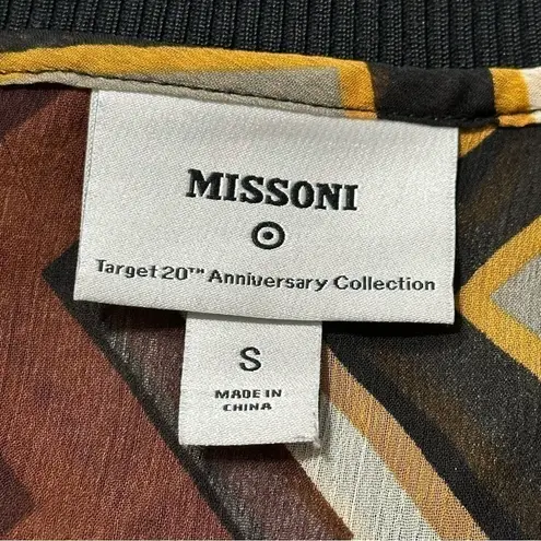 Missoni for Target Women's S Brown Black Zig Zag Chevron V