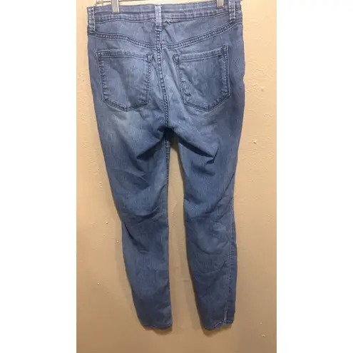 Jessica Simpson Kiss Me Super Skinny Jeans Blue Wash Denim Womens Size Skinny‎ Leg