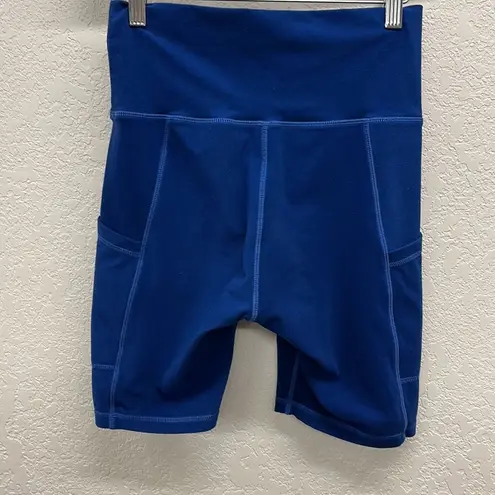 Wolven Blue Bike Shorts M With side Pockets Size M