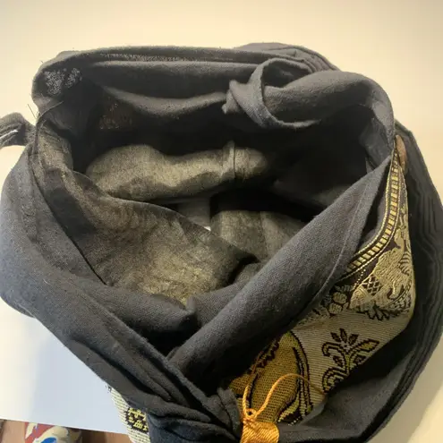 Handcrafted Elephant Shoulder Bag Boho Hippie Hobo Purse Embroidered Artisan