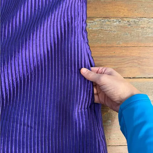 IC By Connie K Lightweight Metallic Purple Floral Coat ~ Size Medium 🧡🍄