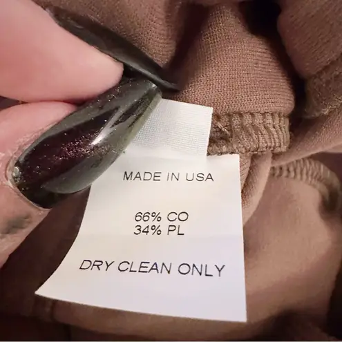 Maryam Nassir Zadeh Nanou Shorts in Pecan Terry Cloth Brown Size 6