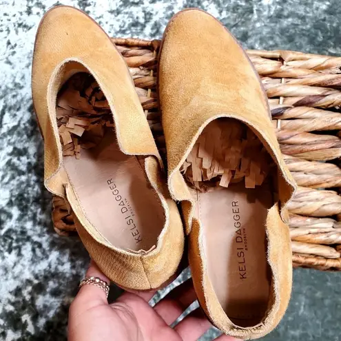 Kelsi Dagger  Brooklyn Kenmare Suede Ankle Booties SIZE: 8.5 - Image 5