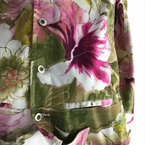 Caribbean Joe Tropical multi color jacket.