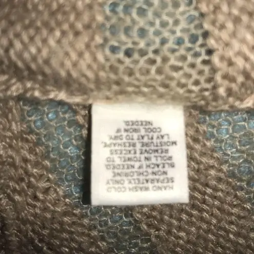 AMBER SUN cashmere mohair open front cardigan semi sheer short sleeve size S