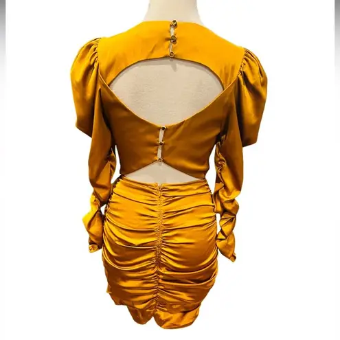 For Love & Lemons  Isabeli Mini Dress in Vert Size XS NWT