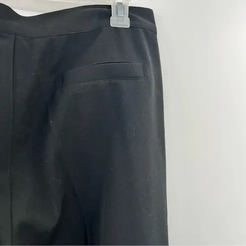 Clara Sun Woo wide leg trouser pants size L Large Black