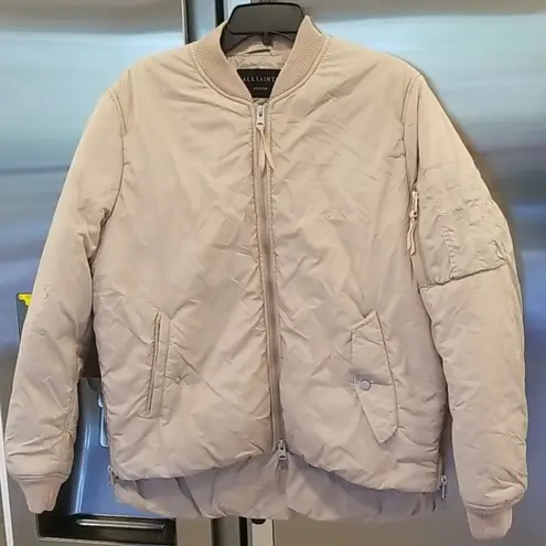 ALLSAINTS ππ Tyne Bomber Jacket ~ Dusty Pink