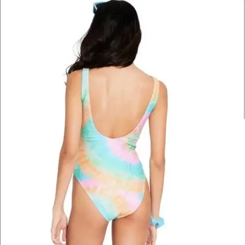 Stoney Clover Lane x Target Swimsuit Pink Tie Dye High Leg XXS or Small NWT