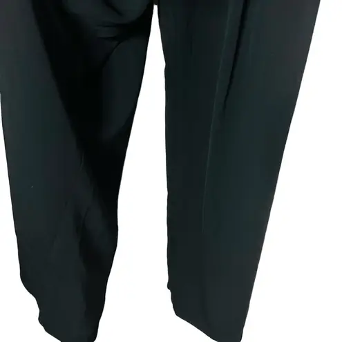 Jill Stuart Black Popover Jumpsuit Sleeveless Crewneck Wide Leg Jumpsuit Size 4