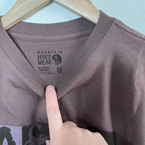 Mountain Hardwear Womens Desert Check Boxy Short Sleeve T-Shirt XS