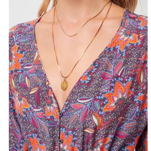 Travis Mathew Savanna Coverup Maxi Dress size Small $160 Purple