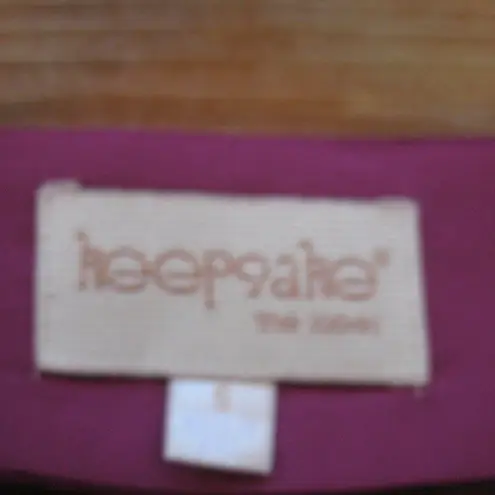 Keepsake the Label Sheer Illusion Skirt Maxi Dress Purple