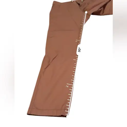 Vuori Ripstop Pant Two Way Organic Stretch Pants in Light Terracotta Sz M