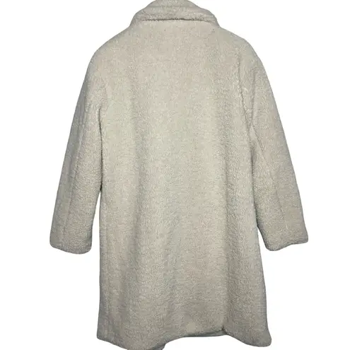 APPARIS Anouck Faux Fur Jacket Ivory Sz M Size M