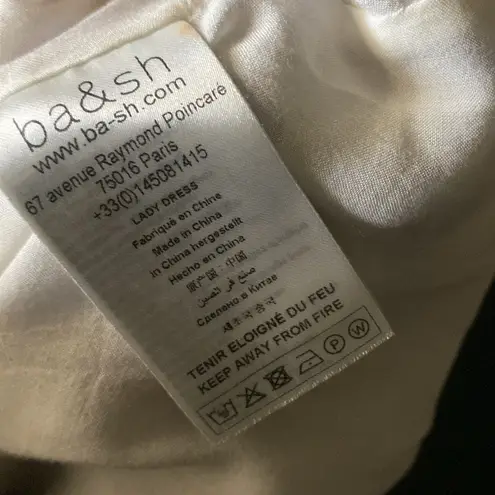 Ba&sh YSEE FLORAL MIDI DRESS FLUTTER CAP SLEEVE LAGOONLOOK GRANNYCORE VISCOSE