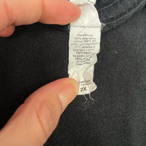 Anvil Hornitos Agave Tequila Promo Alcohol Devil Horns Red Black Graphic T-shirt