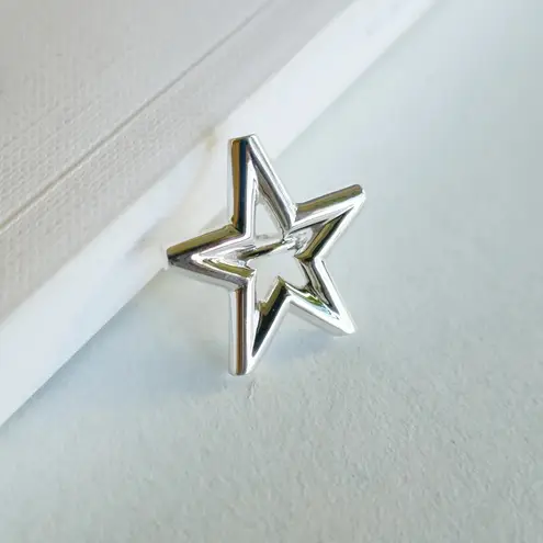 E.M. Star Single Ear Cuff Silver 925 2303