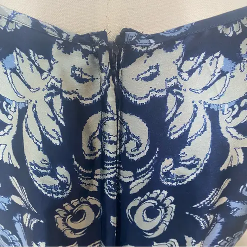 Dorothy Perkins Vintage Peplum MIDI Floral Silky Dress US 6