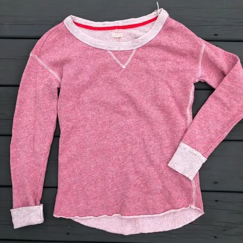 Aerie Small  Salmon Crewneck