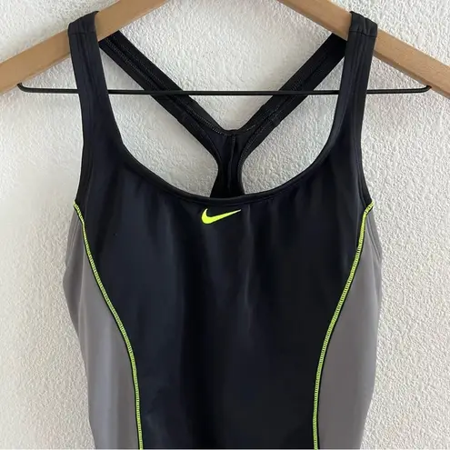 Nike  Swim Womens Medium Laser Crossback Logo On Medium