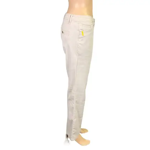 Lole Womens Khaki Bootcut Denim Jeans Pants Beige Tan Size 4