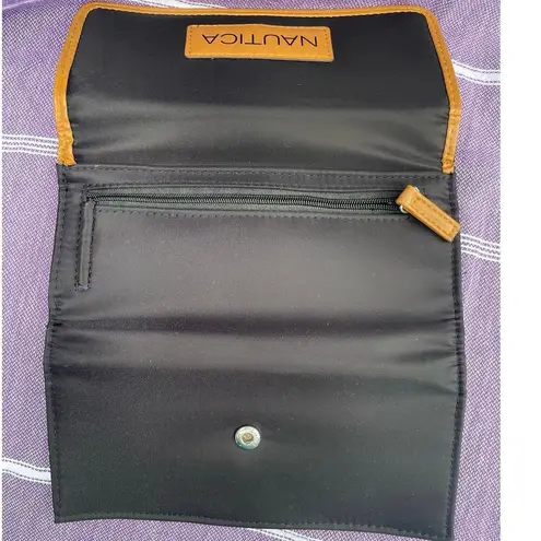 Nautica  Womens Wallet Oraganizer with RFID Blocking Wallet, Black Tan Accent thumbnail 5