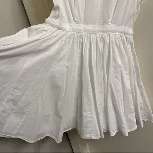 Xirena Leana White Cotton Mini Dress Size Small