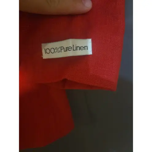 International Scene Red Vintage Blazer, Women's Size 4 Jacket, Classic Wear