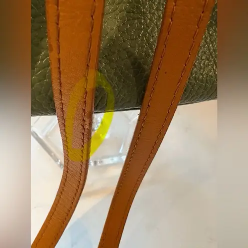 Divina Firenze Green Italian Leather Mini Backpack Crossbody Bag