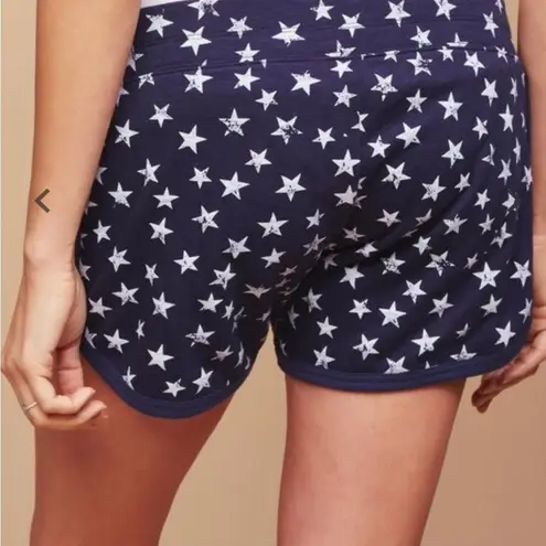 Motherhood Maternity Blue & White Star Lounge Shorts Size Extra Large